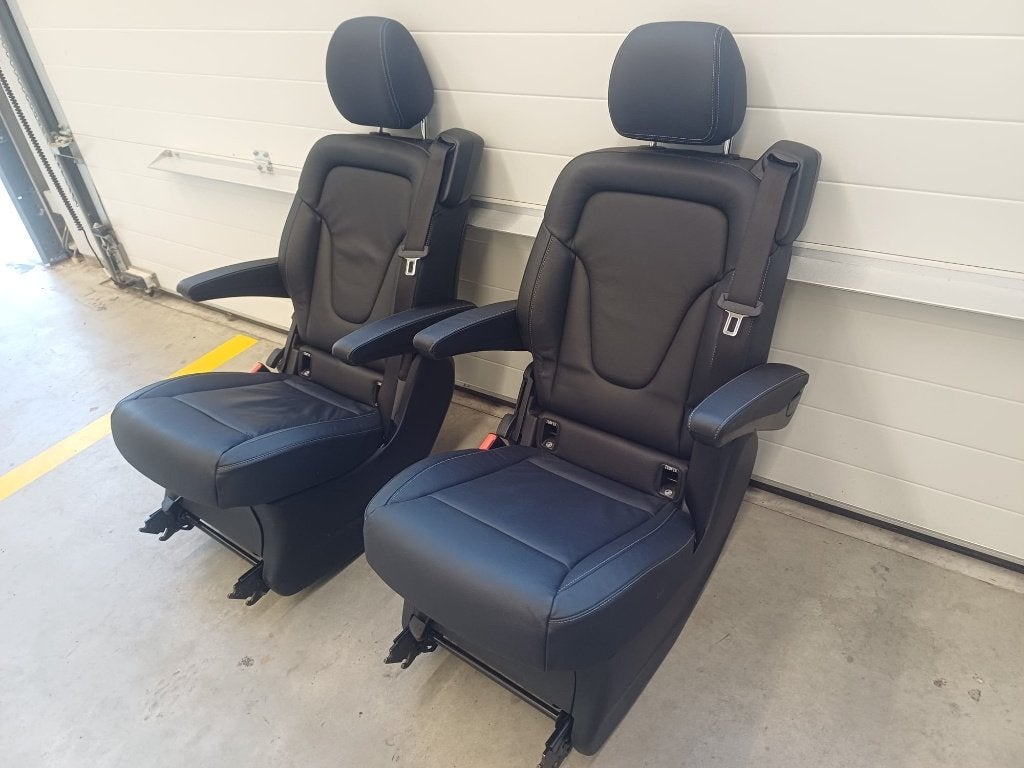 2 achterste stoelen Mercedes V-klasse 2022 W447, Auto-onderdelen, Ophalen, Gebruikt, Mercedes-Benz