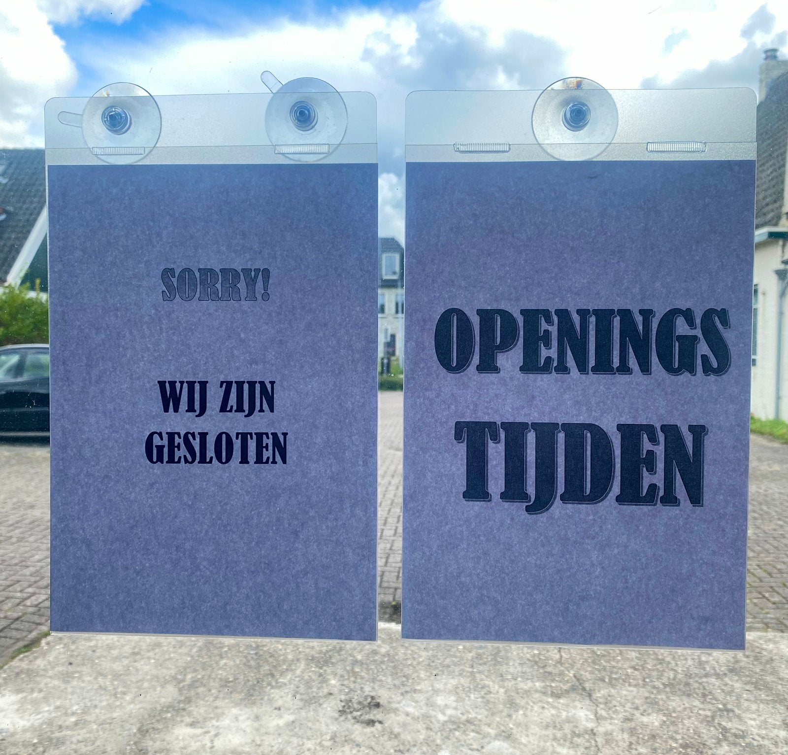 Raamkaarthouder met zuignap, Ophalen of Verzenden, Nieuw