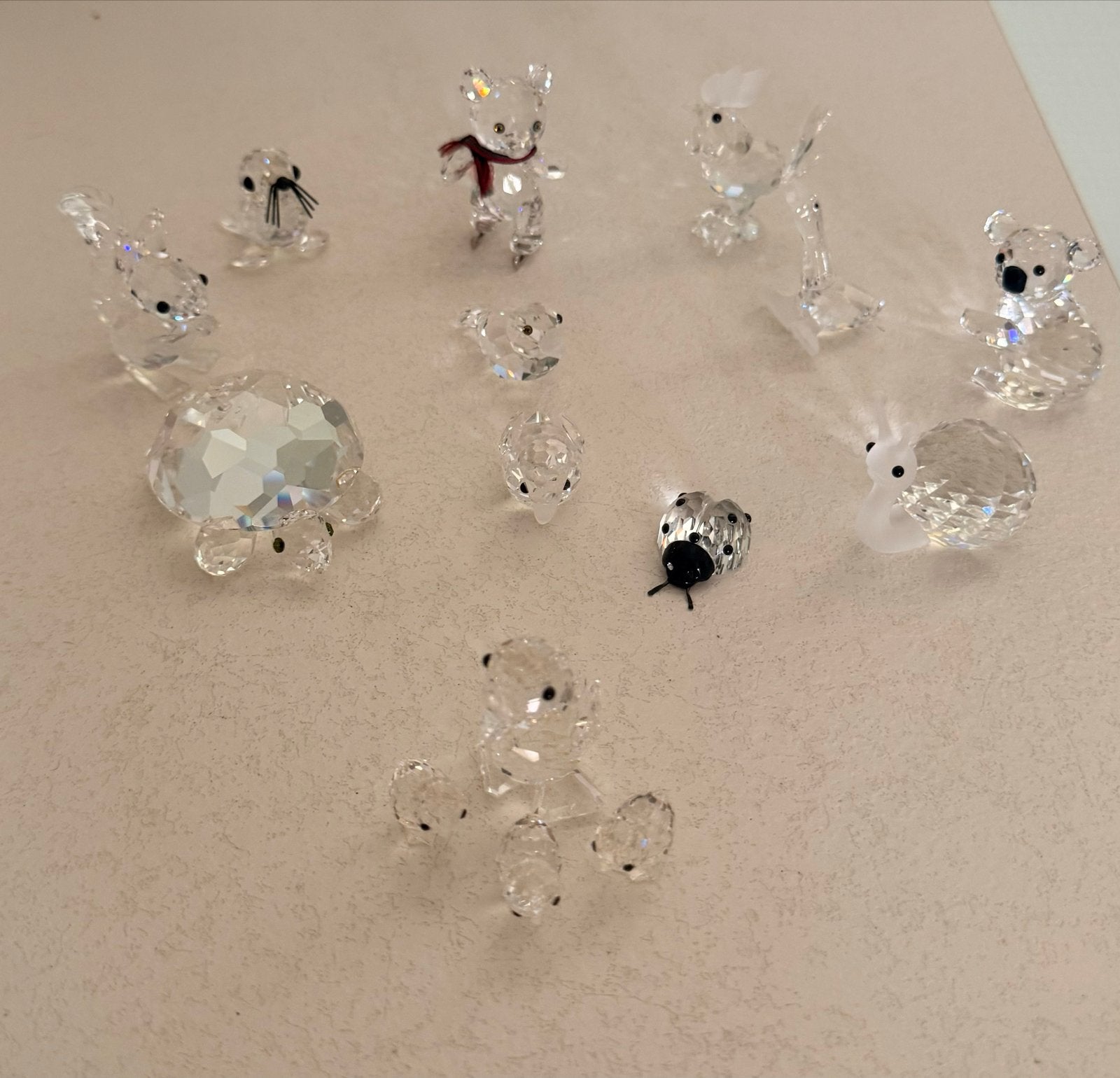 Swarovski kristallen beeldjes - diverse dieren, Verzamelen, Dierenverzamelingen, Ophalen of Verzenden, Zo goed als nieuw, Overige soorten