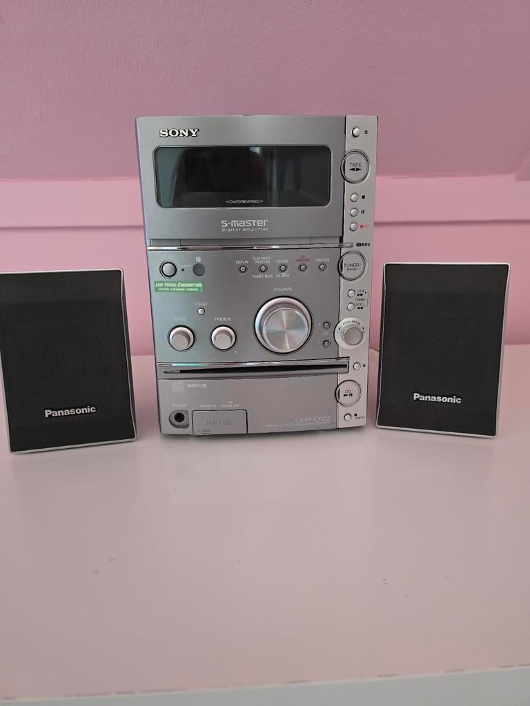 Sony S-Master CMT-CPZ2 Hi-FI component system, Audio, Tv en Foto, Stereo-sets, MP3-aansluiting, Tuner of Radio, Ophalen of Verzenden