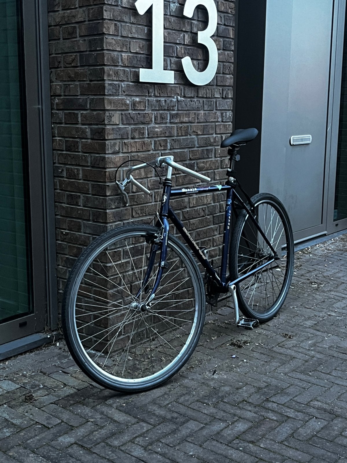 Single speed racefiets, Ophalen, Gebruikt, Velgrem, Batavus