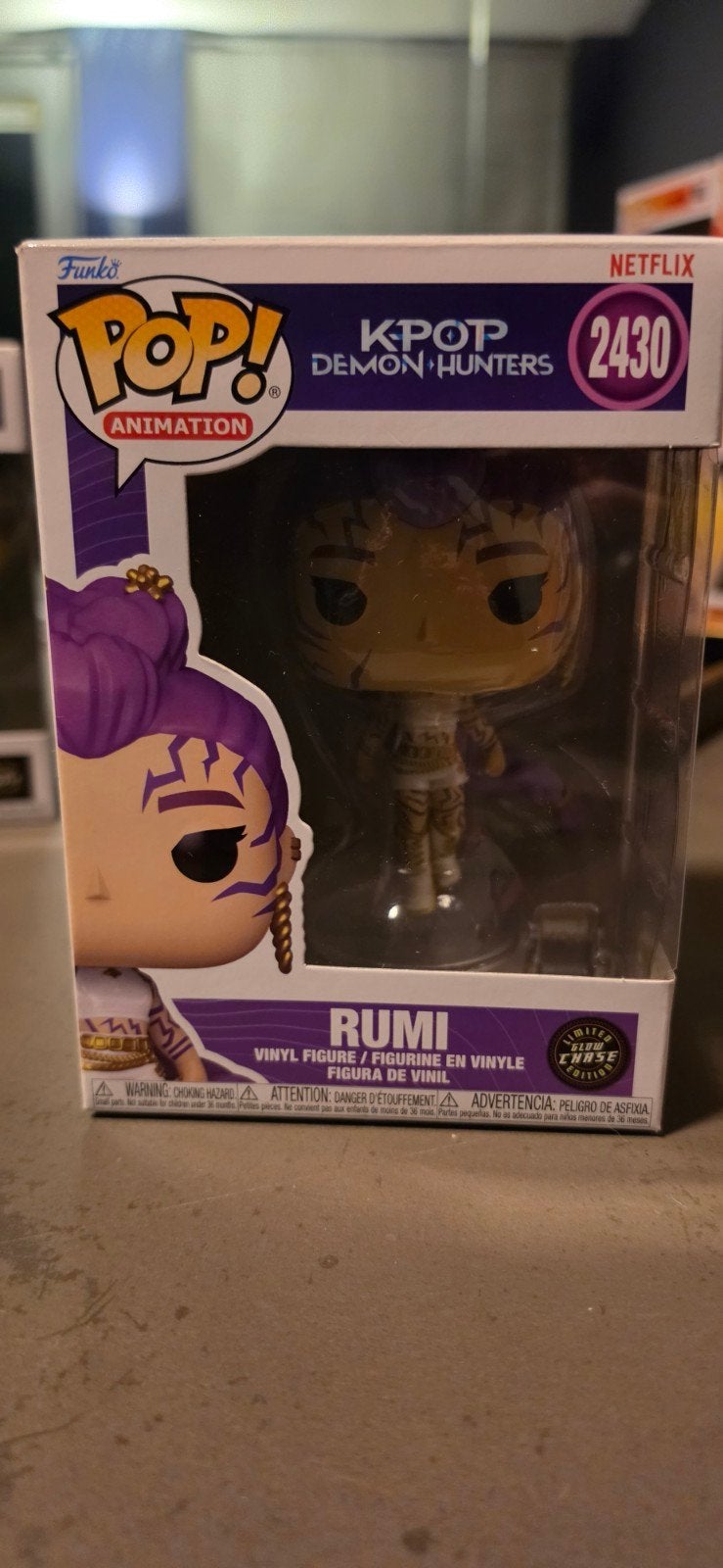 Funko Pop! KPOP Demon Hunters Rumi (Limited Chase Edition), Ophalen of Verzenden, Nieuw