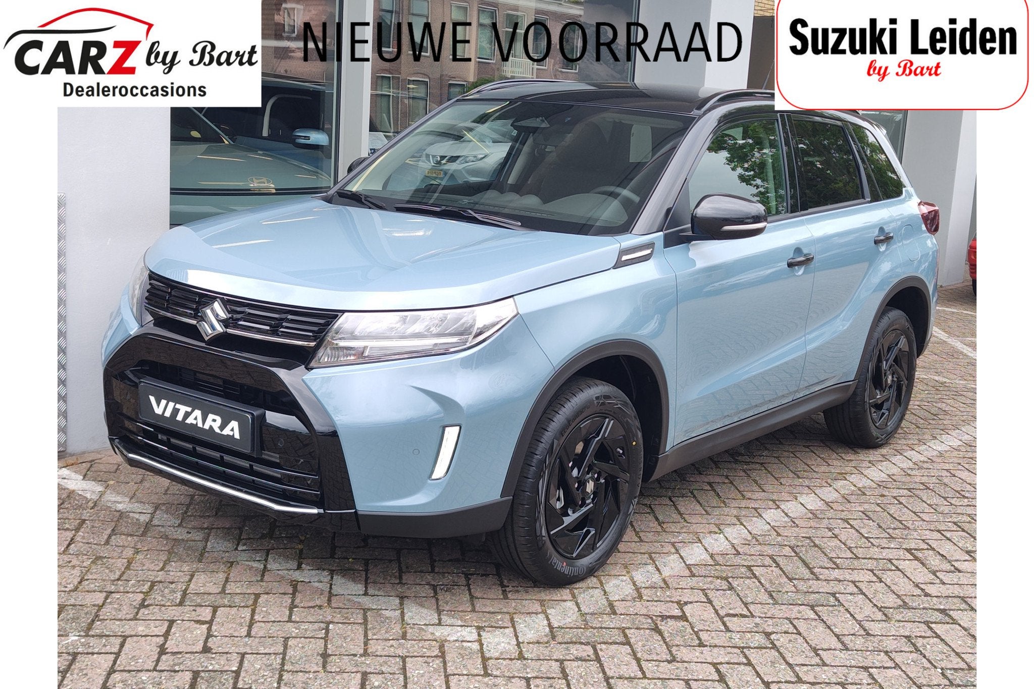 Suzuki Vitara 1.4 BOOSTERJET SPECIAL EDITION SMART HYBRID Di, 12 maanden, Zwart, 4 cilinders, Blauw