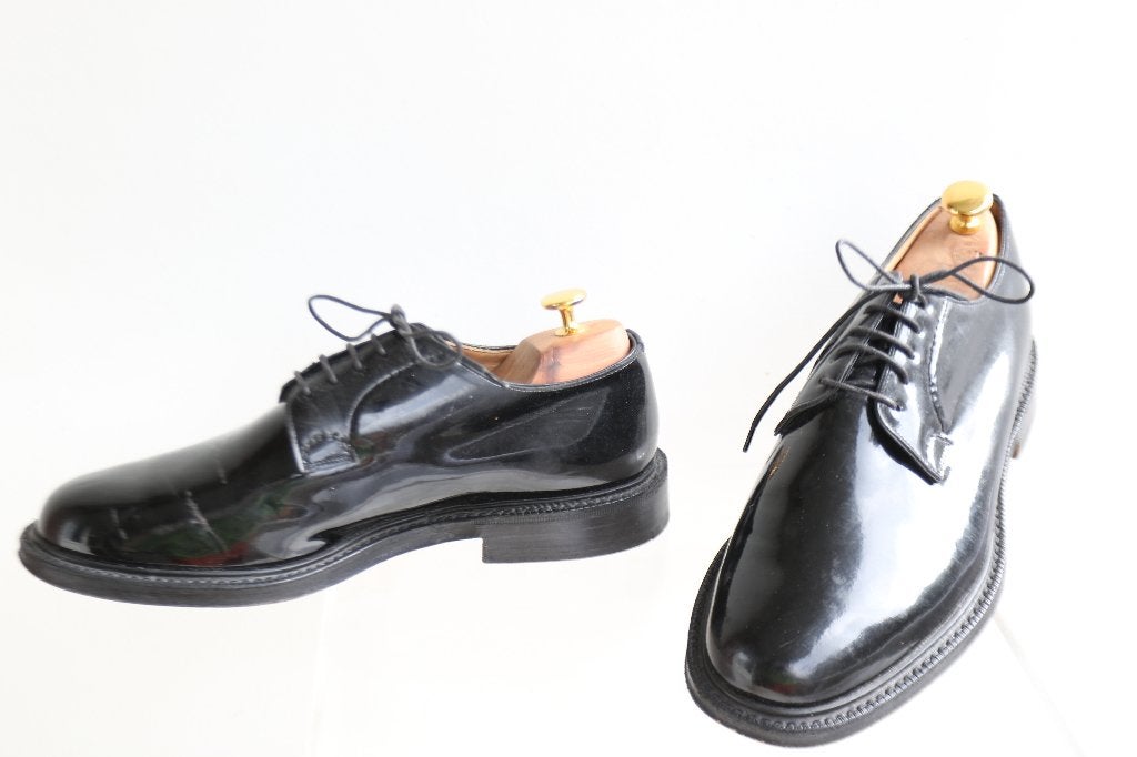 Superieure Church's Shannon lakschoenen in 7.5 G = maat 41.5, Zwart, Ophalen of Verzenden, Zo goed als nieuw, Church's