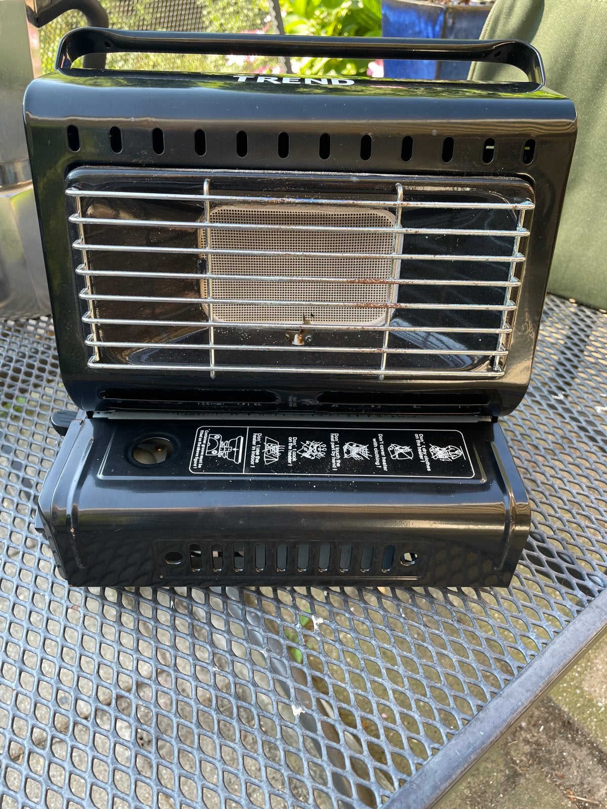 Trend Gaskachel - Draagbare Terrasverwarmer, Ophalen, Gebruikt, Gas, Vrijstaand