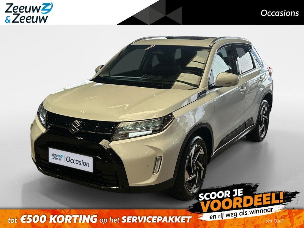 Suzuki Vitara 1.5 Hybrid Style Rhino Edition Automaat | Meta, Auto's, Suzuki, 12 maanden, Gebruikt, 4 cilinders, 400 kg