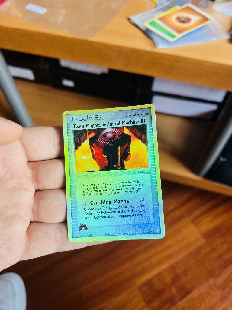 Team Magma Technical Machine 84/95 Reverse Holo  Ex Magma, Verzenden, Zo goed als nieuw, Losse kaart, Foil