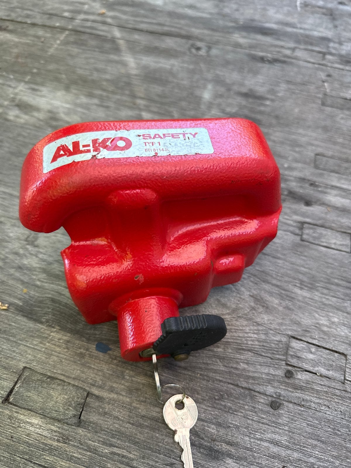 AL-KO Safety Typ 1 Disselslot / Koppelingslot, Ophalen of Verzenden, Gebruikt