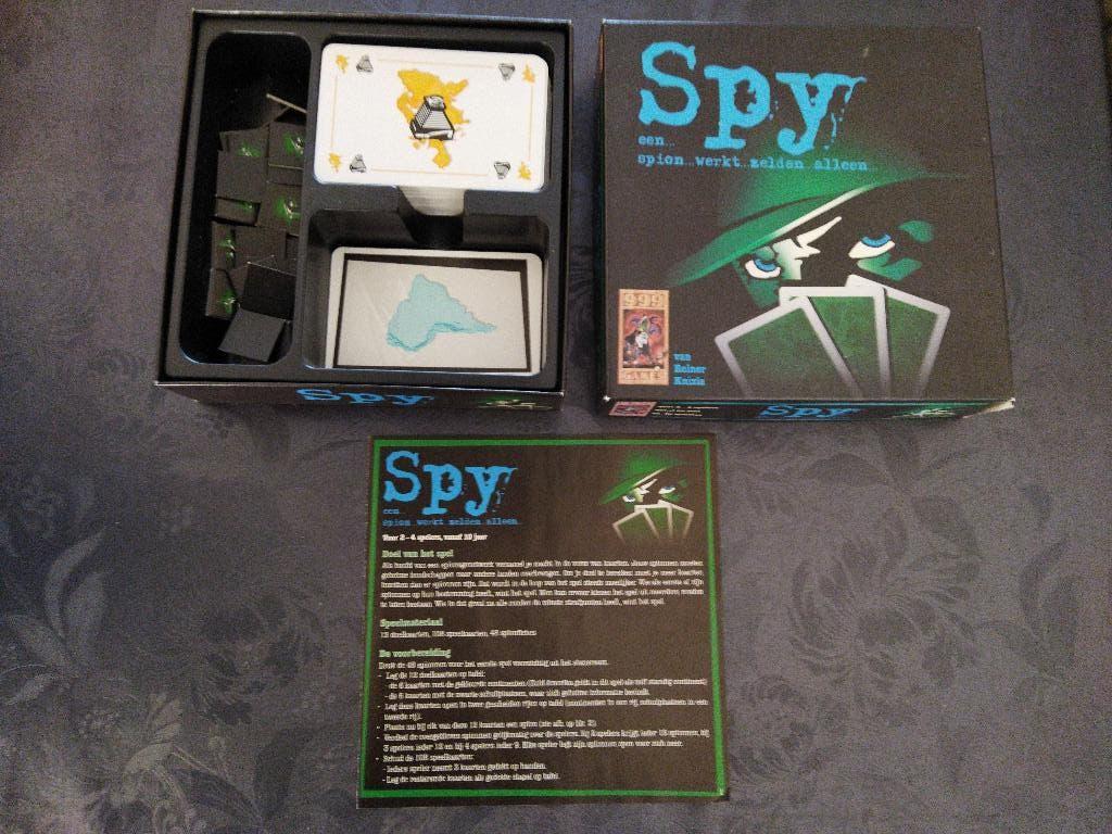 Spy 999 games, Een of twee spelers, Ophalen of Verzenden, Zo goed als nieuw, 999 Games bv