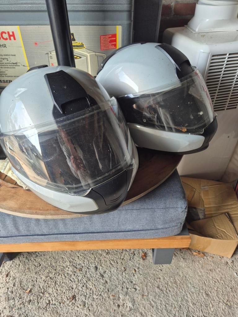 BMW helm met microfoon en vizier, Ophalen, Tweedehands, Integraalhelm, Overige merken