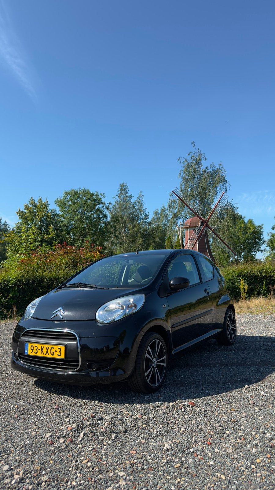 Citroën C1 1.0 3-DRS 2010 Zwart, Auto's, Citroën, Voorwielaandrijving, 4 stoelen, C1, Origineel Nederlands