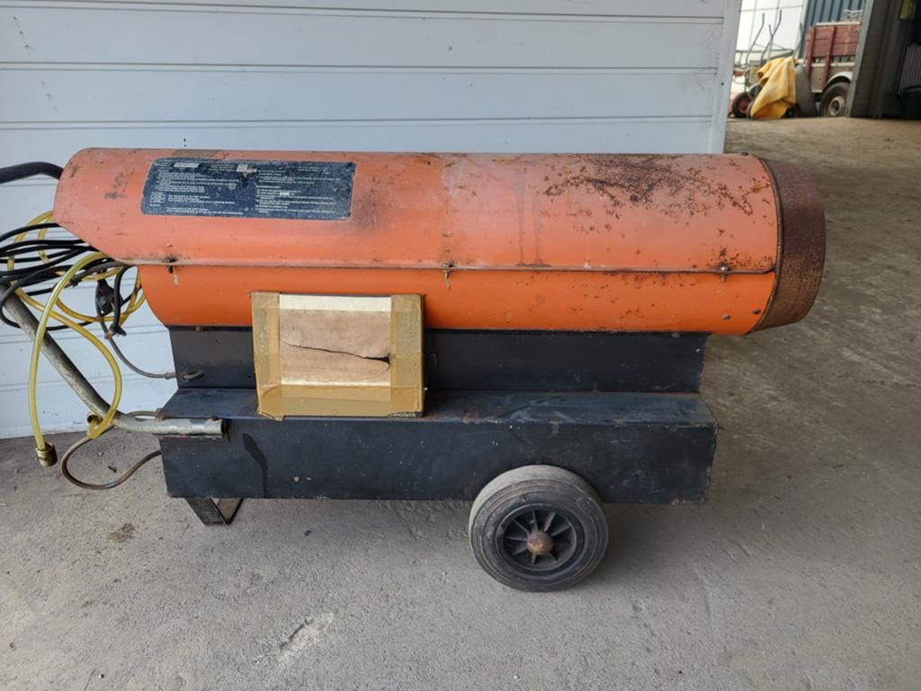 Te koop: hete lucht kanon, heater, kachel petroleum diesel, Ophalen