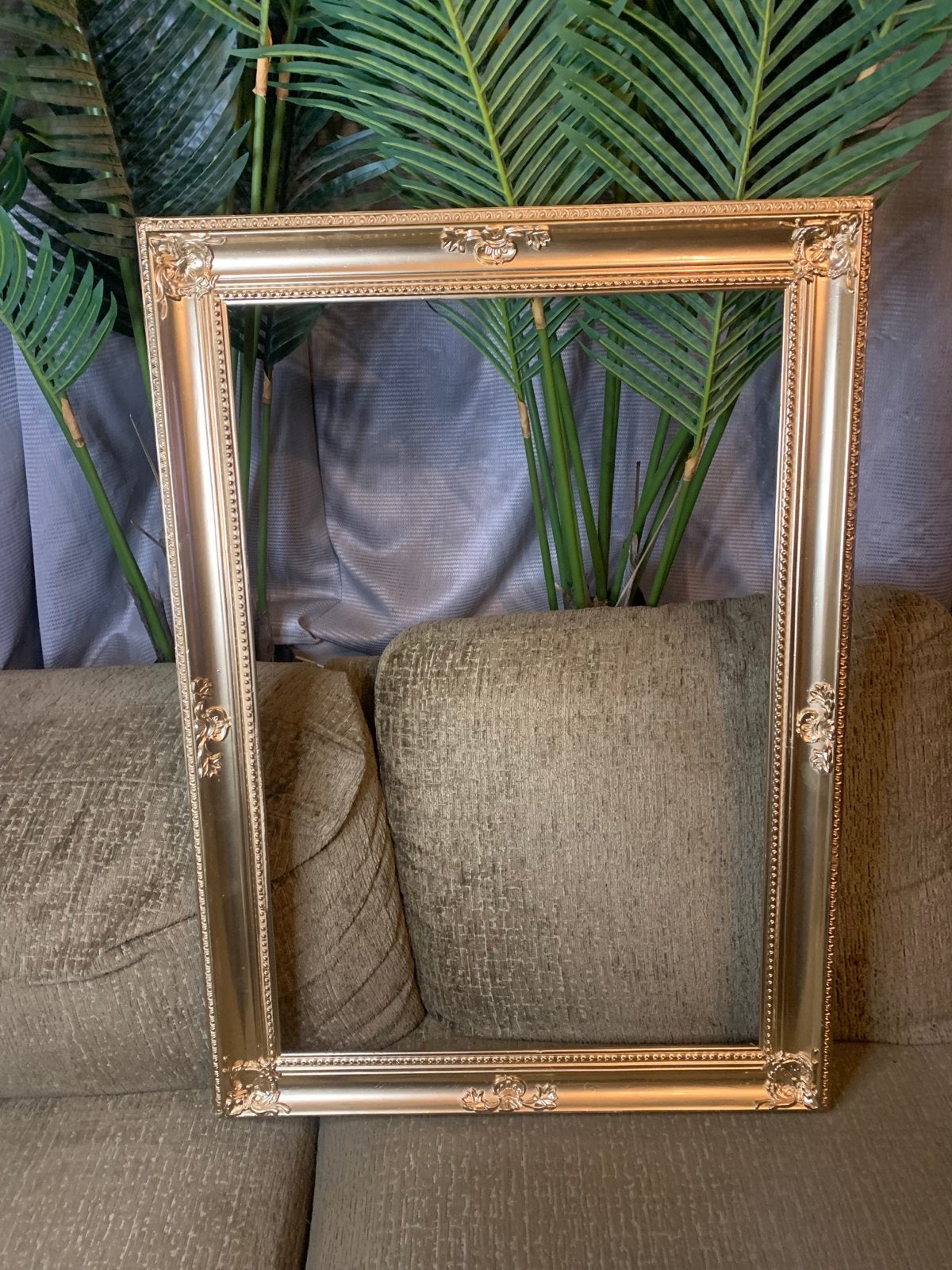 Gouden Barok Schilderijlijst - Klassiek en Elegant, Huis en Inrichting, Overige materialen, 64 cm, Schilderijlijst, Ophalen of Verzenden
