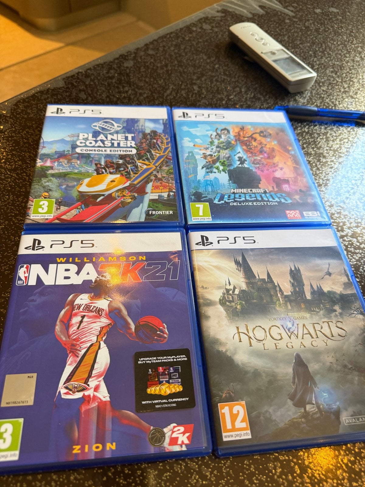 4 leuke PS5 games: Hogwarts Legacy, Minecraft, NBA2K21, Plan, Spelcomputers en Games, Ophalen, Online, Overige genres, 1 speler