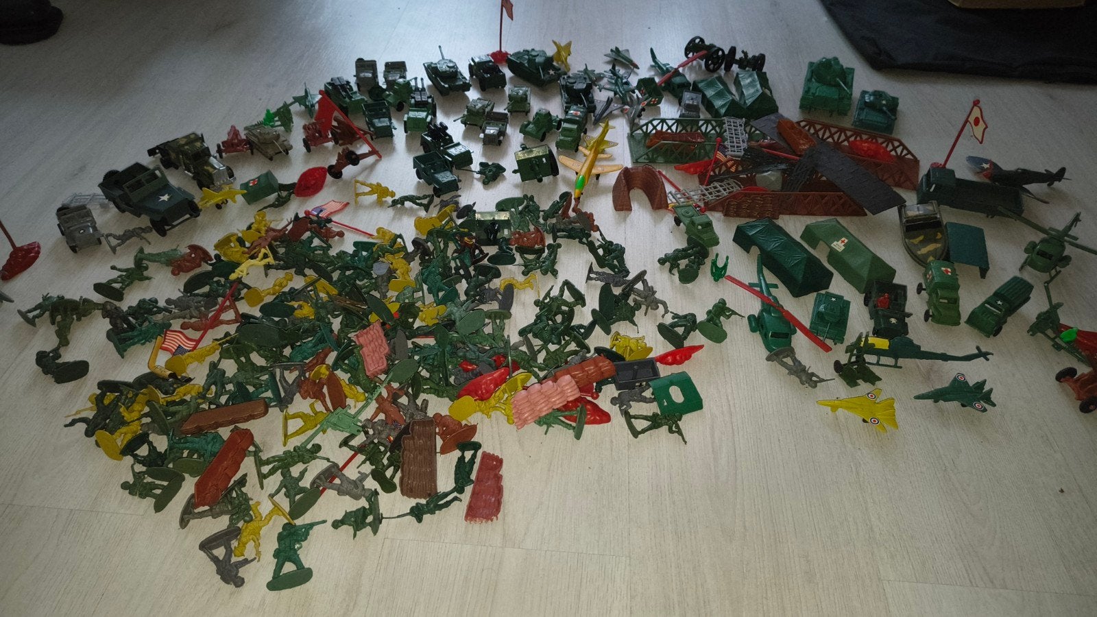 Grote set Leger Soldaten Miniaturen - Urenlang Speelplezier, Ophalen of Verzenden