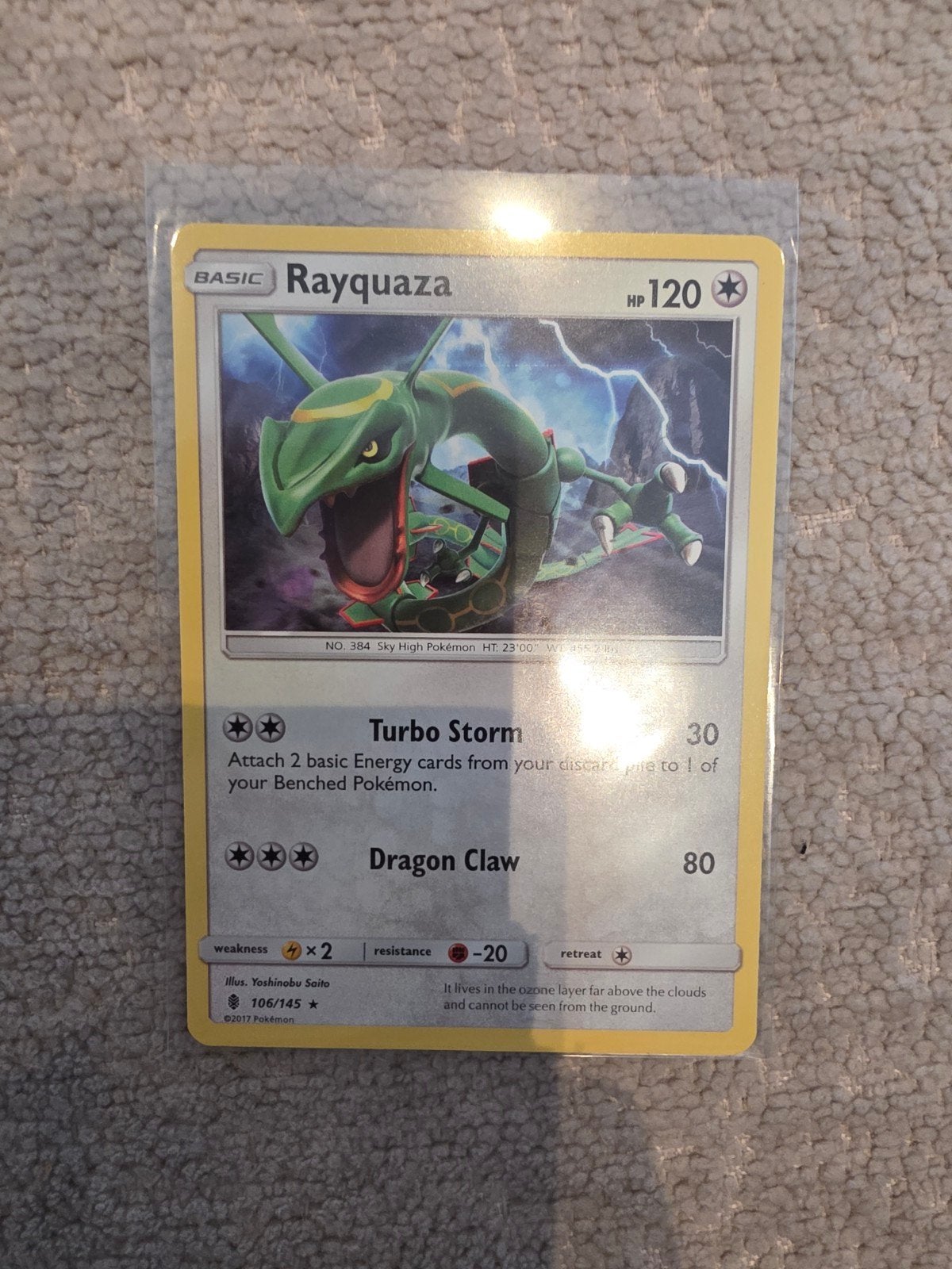 Rayquaza 106/145, Ophalen, Zo goed als nieuw