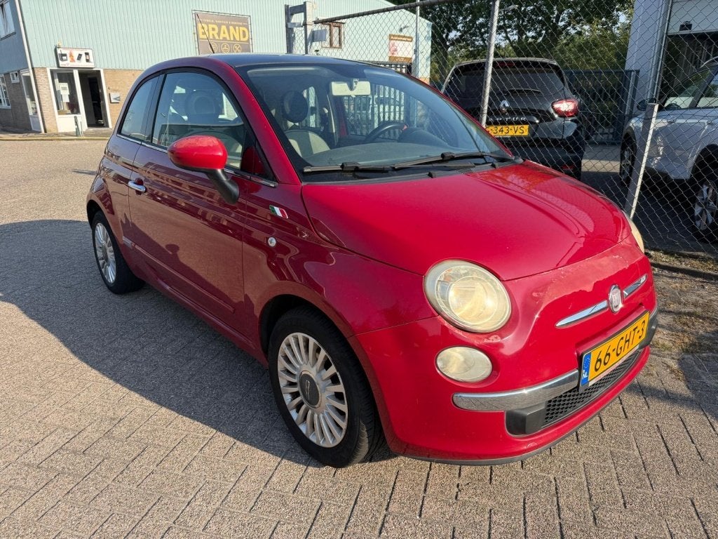 Fiat 500 1.2 Lounge Airco/ NAP / Inruilkoopje (bj 2008), Voorwielaandrijving, Stof, Gebruikt, 1242 cc
