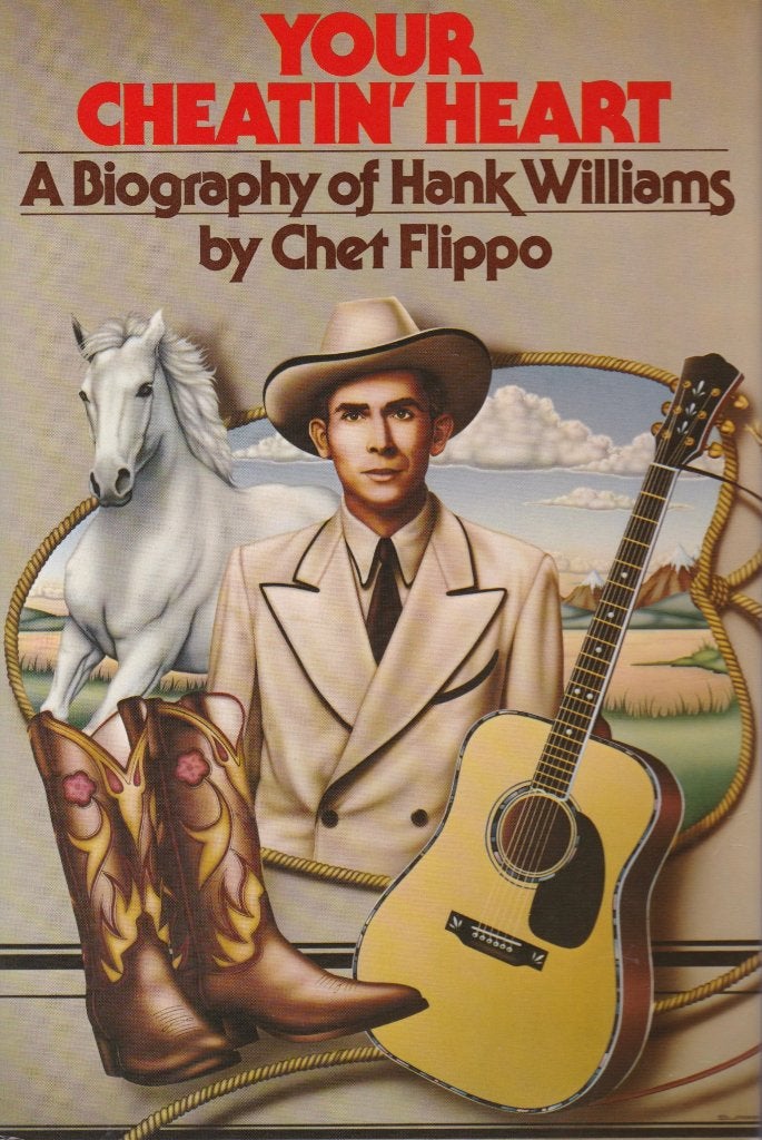 Your Cheatin' Heart: Biografie van Hank Williams, Gelezen, Kunst en Cultuur, Ophalen of Verzenden, Chet Flippo