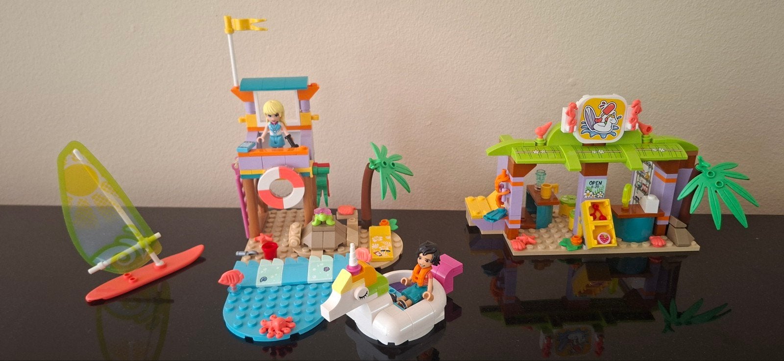 Lego Friends Surfer Strandplezier 41710, Lego, Friends, Ophalen of Verzenden, Zo goed als nieuw