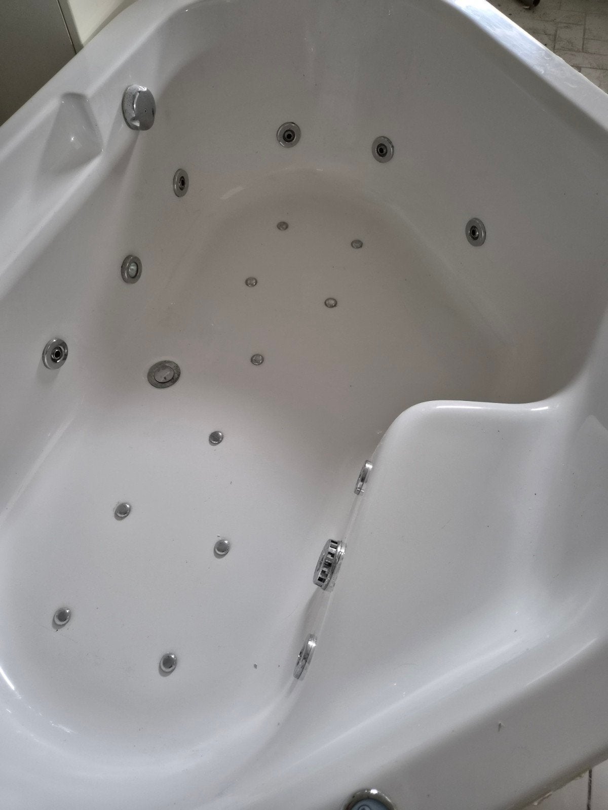Whirlpool hoekbad - alle jets werken perfect, Ophalen, Gebruikt, Met bad