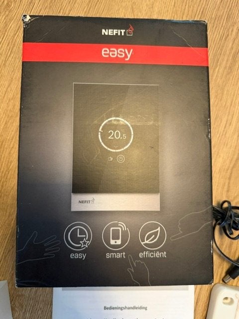 Nefit Moduline Easy Thermostaat (op afstand bedienbaar), Ophalen of Verzenden, Gebruikt