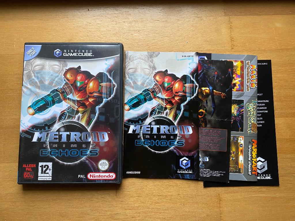 metroid prime 2 echoes gamecube, Spelcomputers en Games, Avontuur en Actie, Ophalen of Verzenden, Zo goed als nieuw, 3 spelers of meer