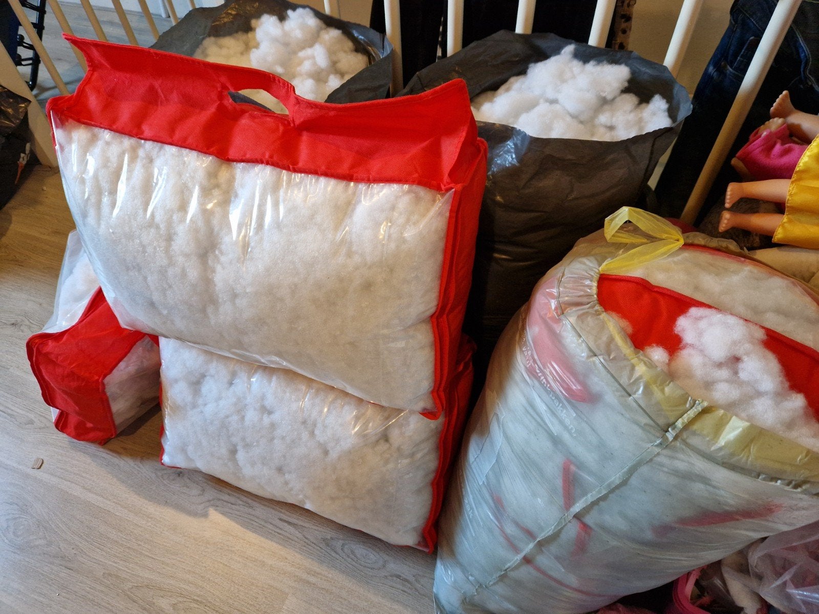 Vulling voor kussens, knuffels of poppen, Ophalen, Gebruikt, Overige typen