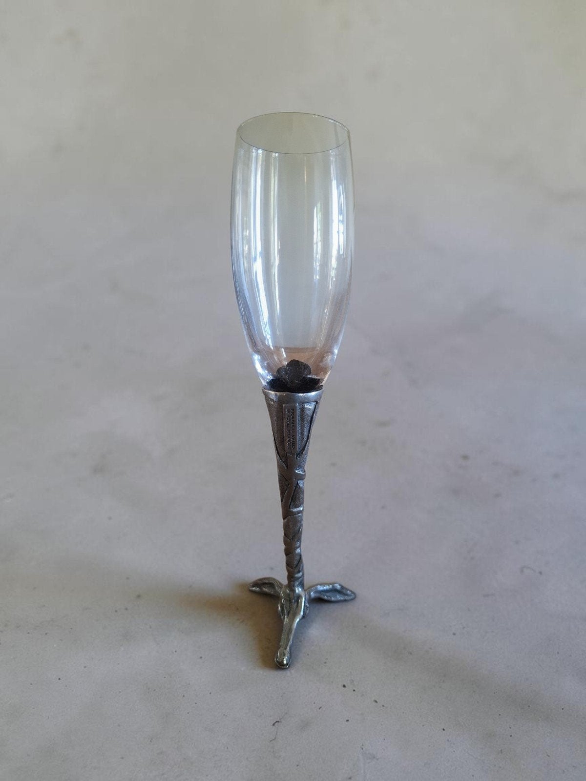 Exclusieve Royal Selangor Frankli Wild Champagneglazen, Antiek en Kunst, Antiek | Glas en Kristal, Ophalen of Verzenden