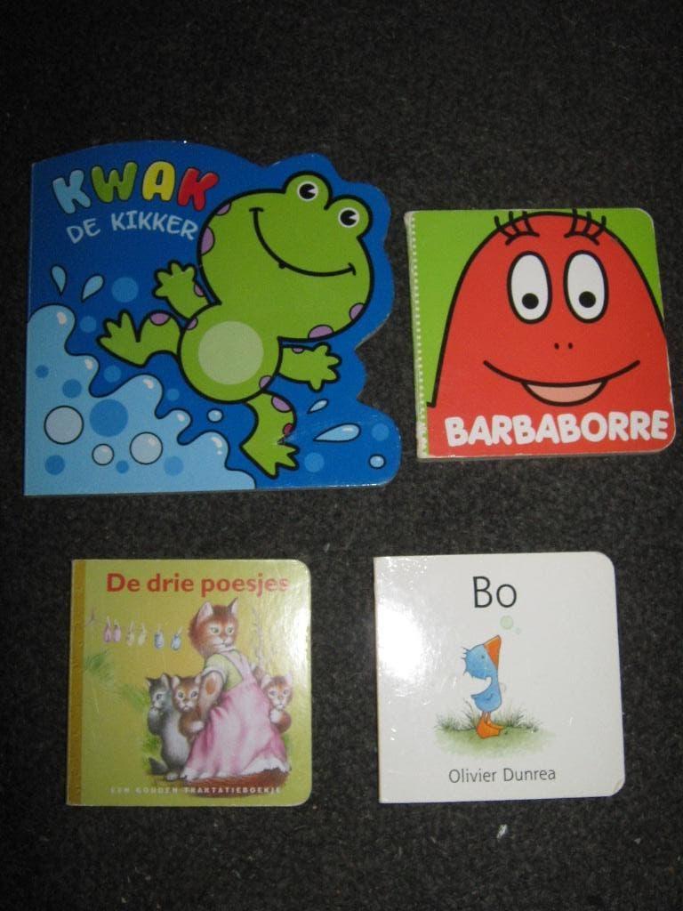 4 KLEINE KINDERBOEKJES SAMEN €0,35! OPBRENGST VOEDSELBANK!, Boeken, Ophalen, Gelezen, Diverse auteurs (o.a. Olivier Dunrea), Fictie algemeen