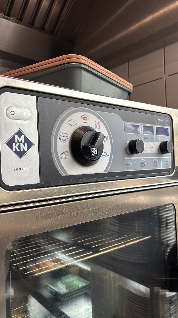 Gratis - MKN SpaceCombi Junior combisteamer 2017 – defect, Zakelijke goederen, Horeca | Keukenapparatuur, Ophalen, Gebruikt, Ovens, Magnetrons en Steamers