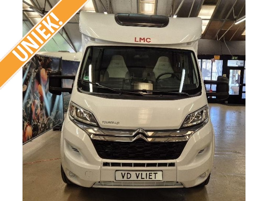 LMC Tourer Lift H 730 G Hefbed/airco/zonnepaneel, Caravans en Kamperen, Campers, Luifel, Ringverwarming, Bedrijf, Overige merken