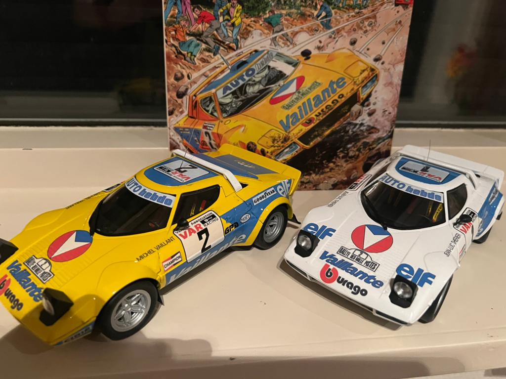 Michel Vaillant  1:18 Lancia Stratos, Ophalen of Verzenden, Zo goed als nieuw, Overige merken