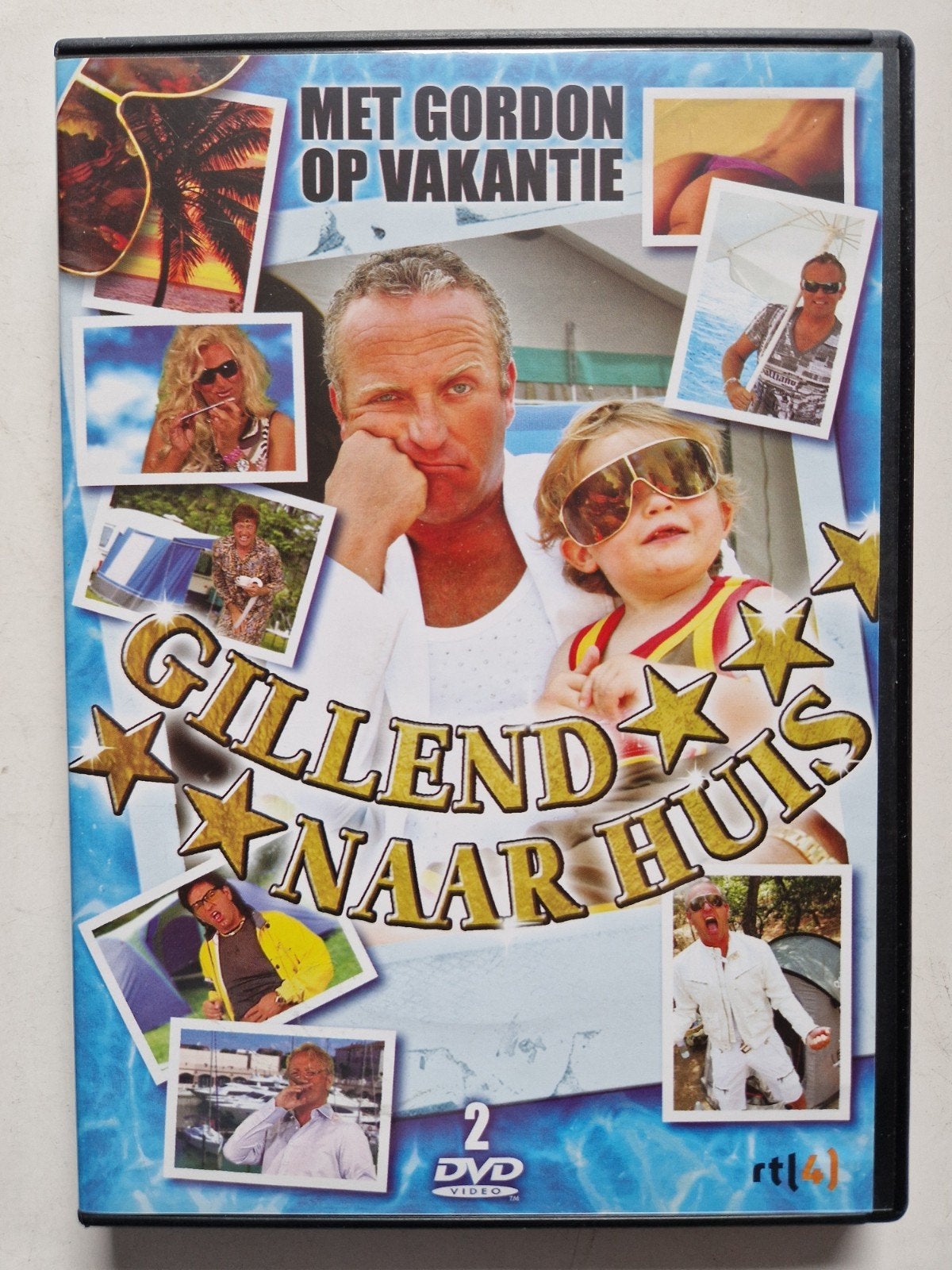 Met Gordon op Vakantie: Gillend naar Huis (2 DVD's), Gebruikt, Alle leeftijden, Nederlands, Inclusief doosje