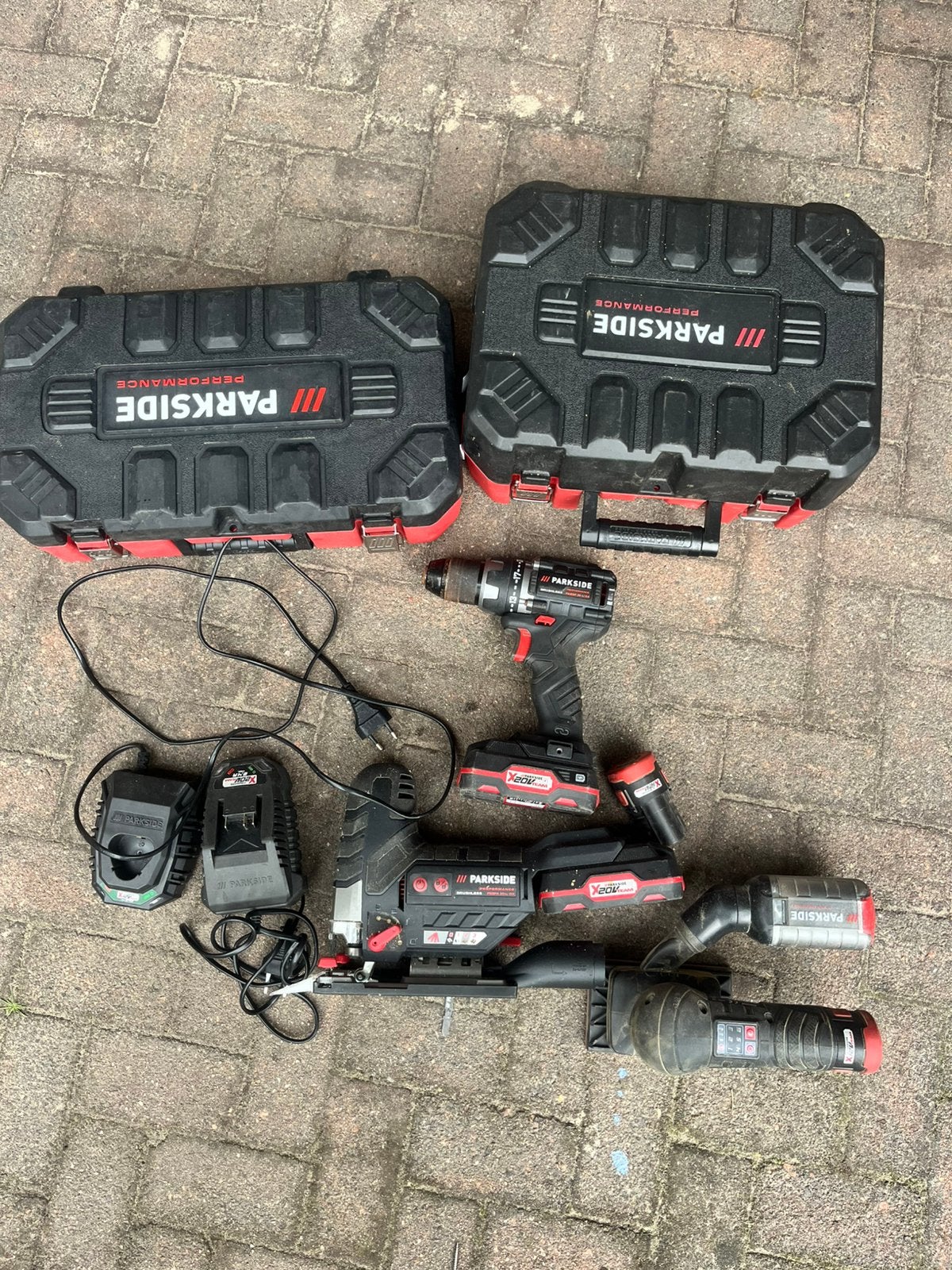 Parkside performance gereedschap, Doe-het-zelf en Verbouw, Ophalen, Gebruikt, Boormachine