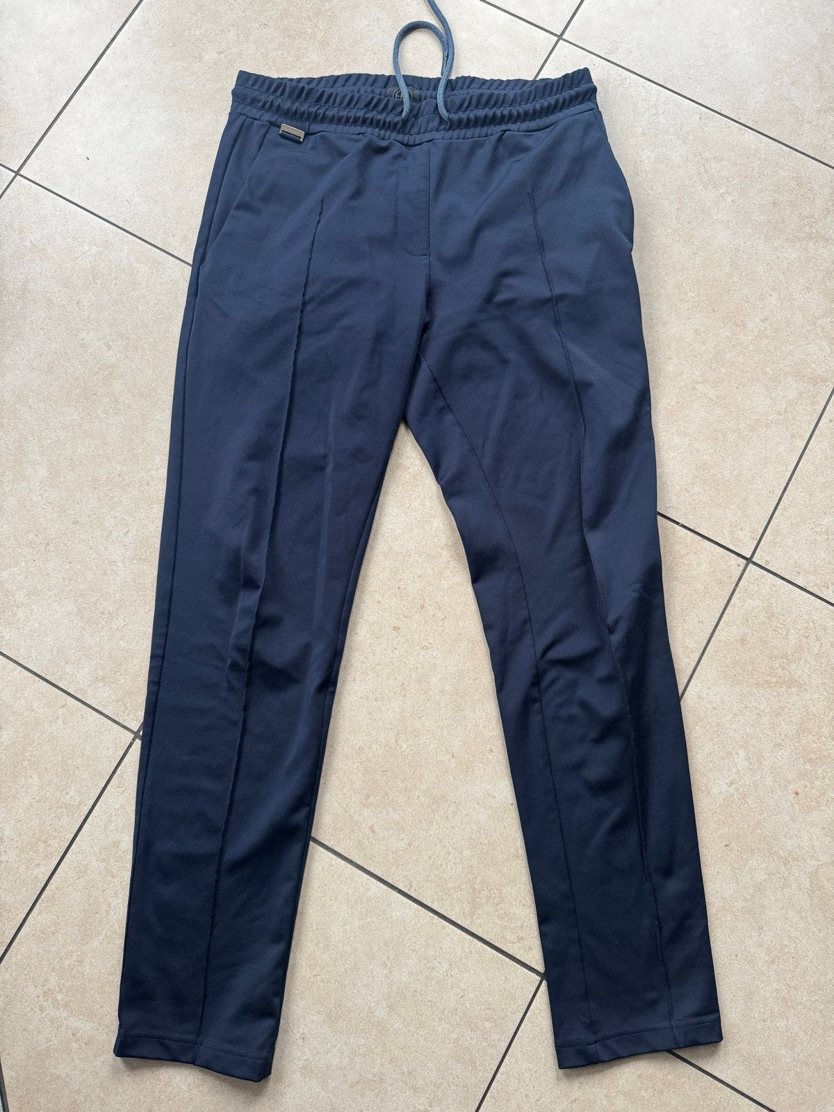 Elias Rumelis broek Maat L donkerblauw, Ophalen of Verzenden, Zo goed als nieuw, Blauw