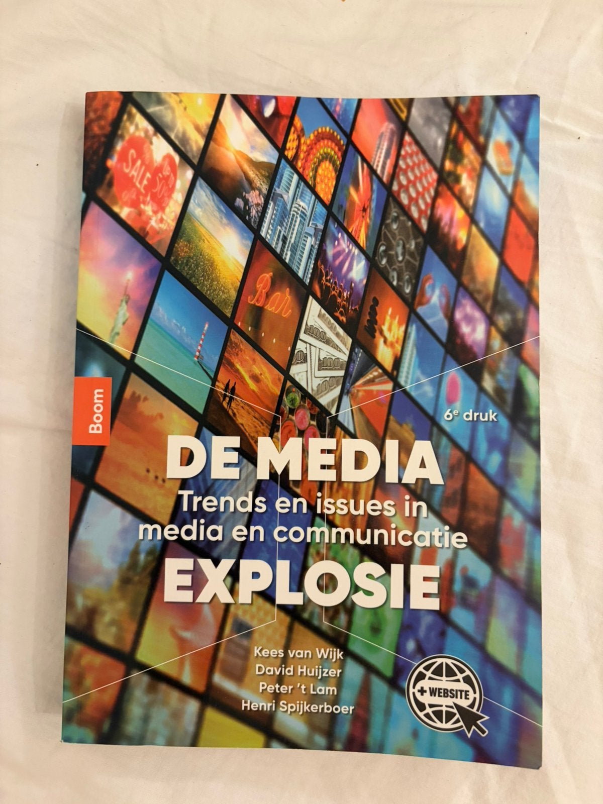 De media-explosie 6e druk, Ophalen, HBO, Zo goed als nieuw, David Huijzer; Kees van Wijk; Peter 't Lam