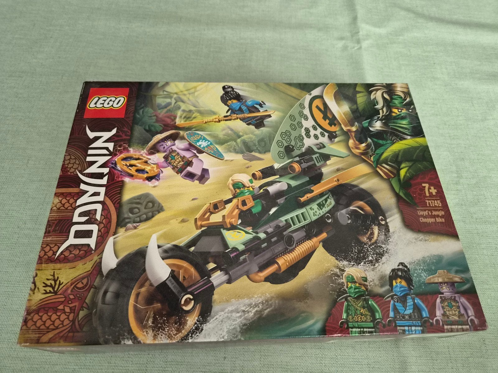 Lego Ninjago Lloyd's Jungle Chopper Bike (Set 71745), Ophalen, Lego, Nieuw, Compleet