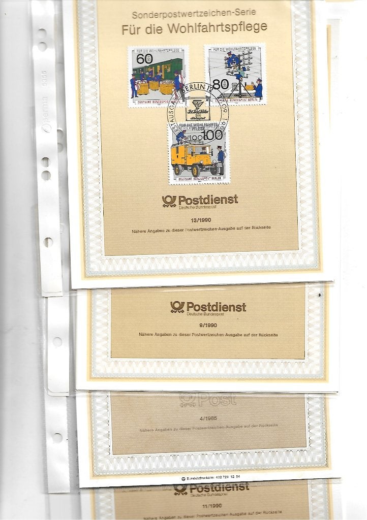 Bu 11x Duitse 1ste dag + 7x van Galen, Ophalen of Verzenden, Postfris