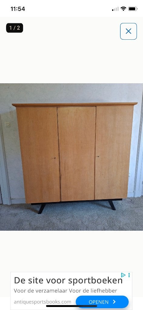 Fraaie kast met lichte waterschade - 175x175x48 cm, Ophalen