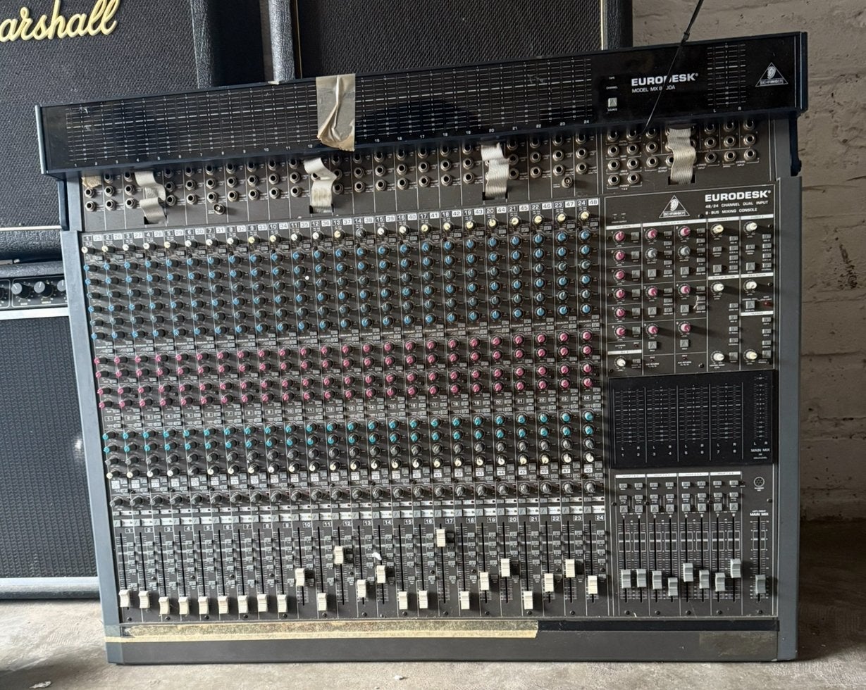 Beringher eurodesk, Muziek en Instrumenten, Mengpanelen, Gebruikt, 20 kanalen of meer, Ophalen
