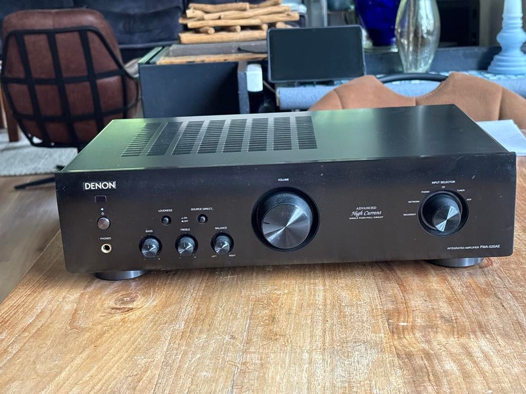 Denon PMA-520AE Geïntegreerde Versterker met Afstandsbedieni, Audio, Tv en Foto, Versterkers en Receivers, Ophalen, Denon, Zo goed als nieuw