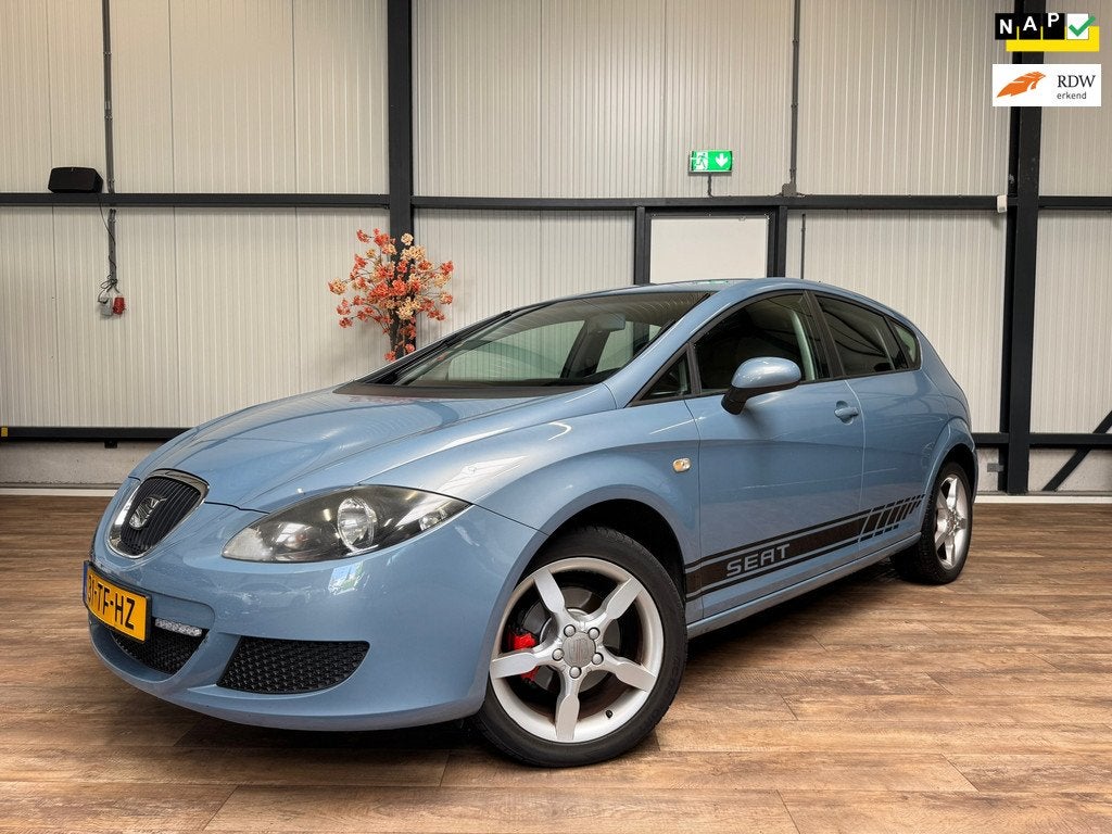 Seat Leon 1.6 REFERENCE / ZEER NETTE STAAT / NWE APK!, Auto's, Seat, Bedrijf, Te koop, Leon, ABS, Airbags, Airconditioning, Bluetooth