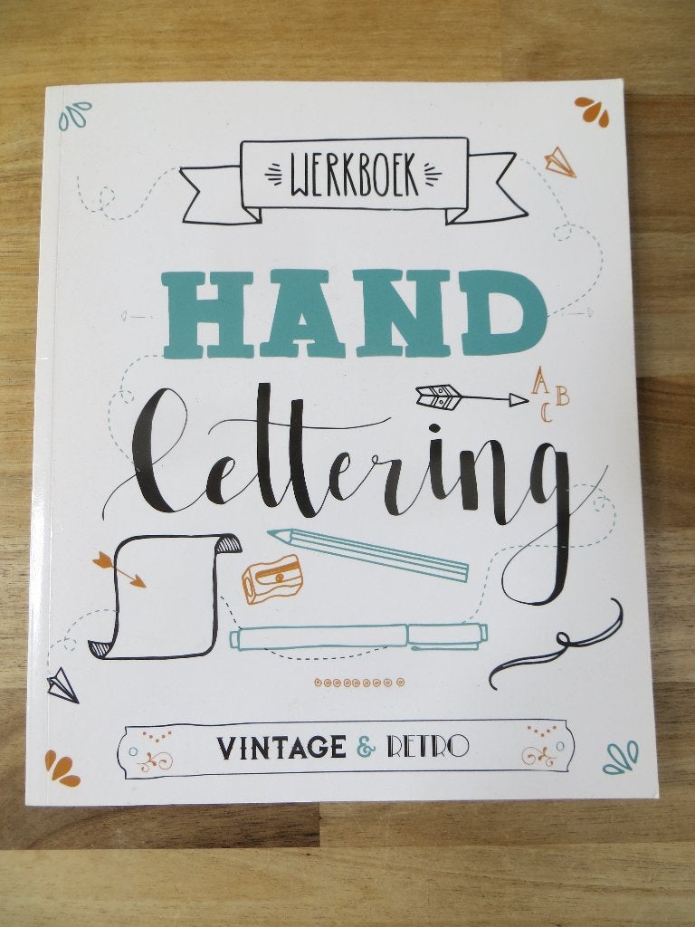 Handlettering werkboek vintage en retro, Ophalen of Verzenden, Gelezen, Overige onderwerpen