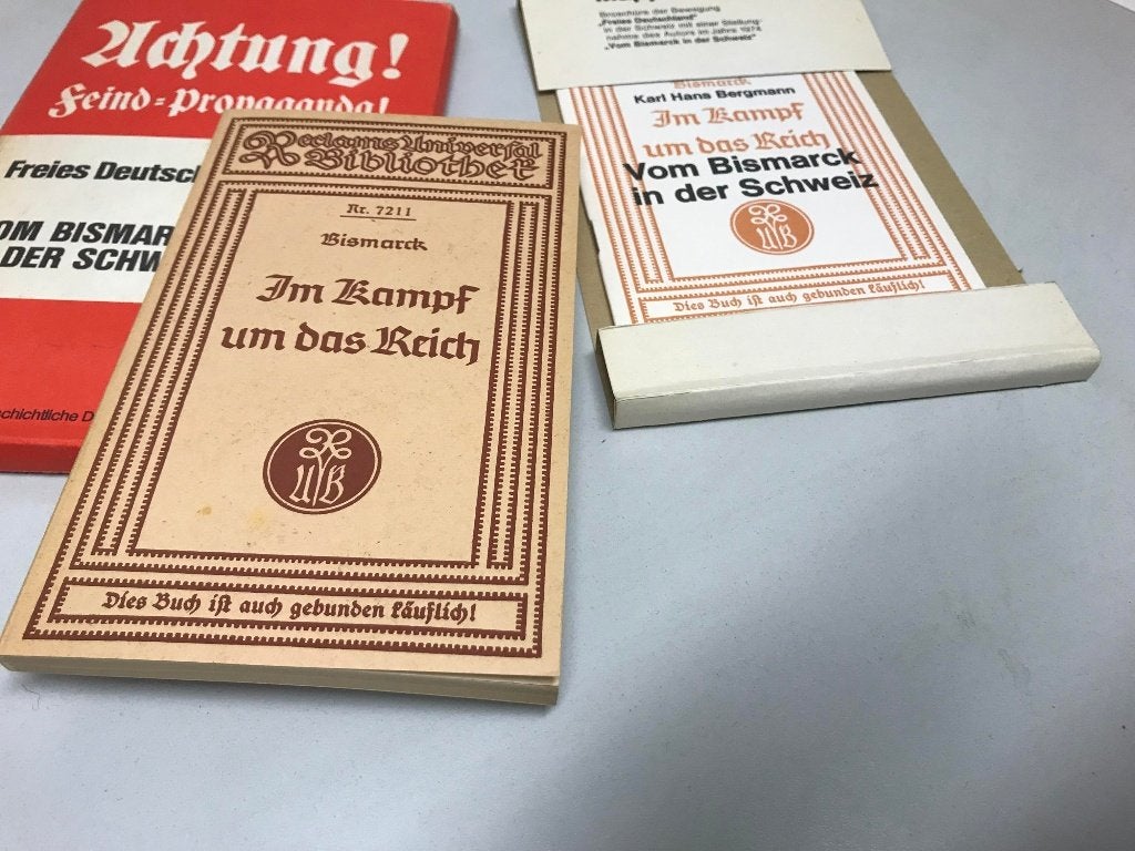 Vom Bismarck in der Schweiz Im Kapf um das Reich, Ophalen of Verzenden, Tweede Wereldoorlog, Gelezen, Algemeen