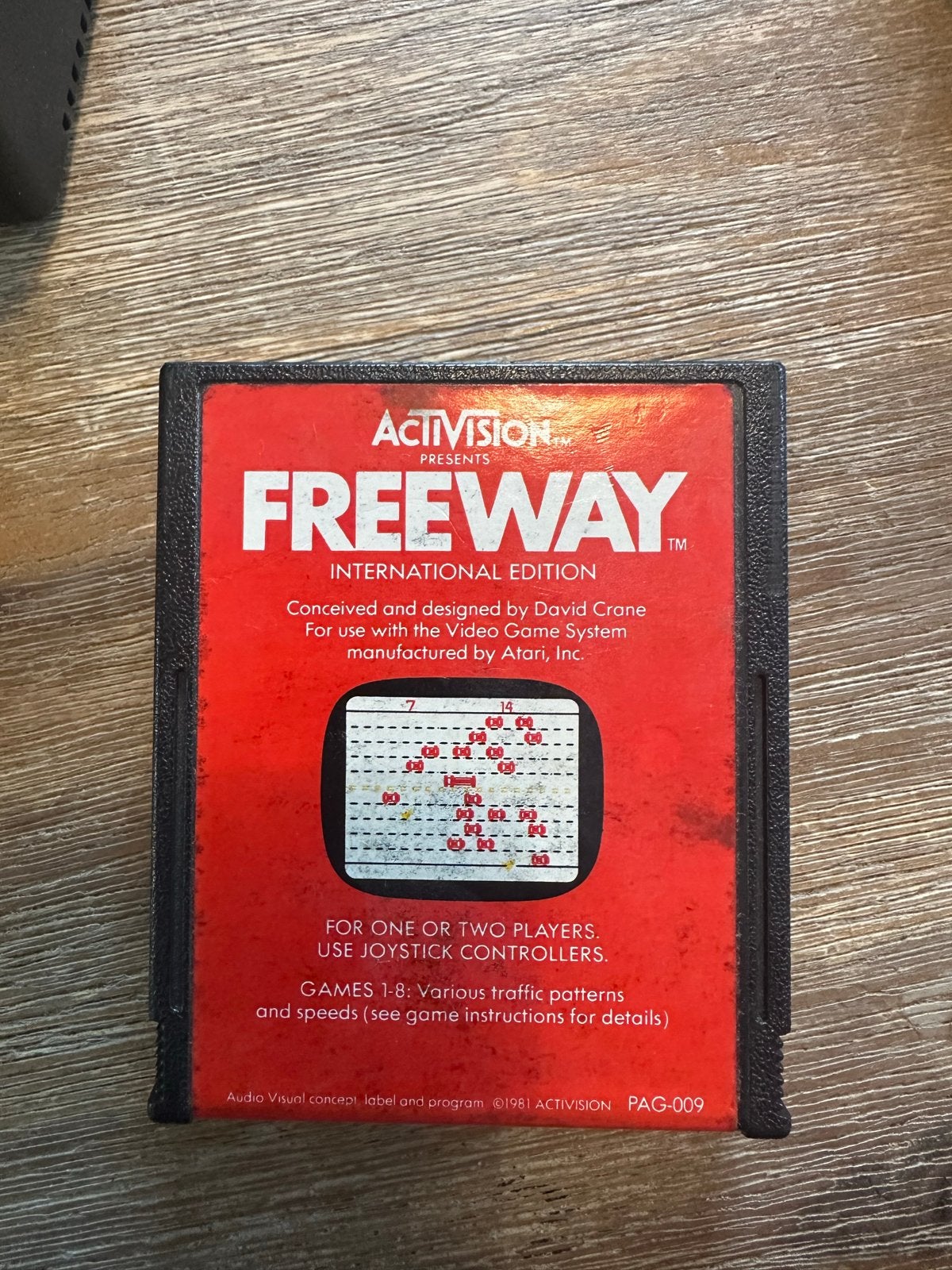 Atari 2600 Freeway (Activision) - International Edition, Spelcomputers en Games, Games | Atari, Gebruikt, Overige genres, 2 spelers