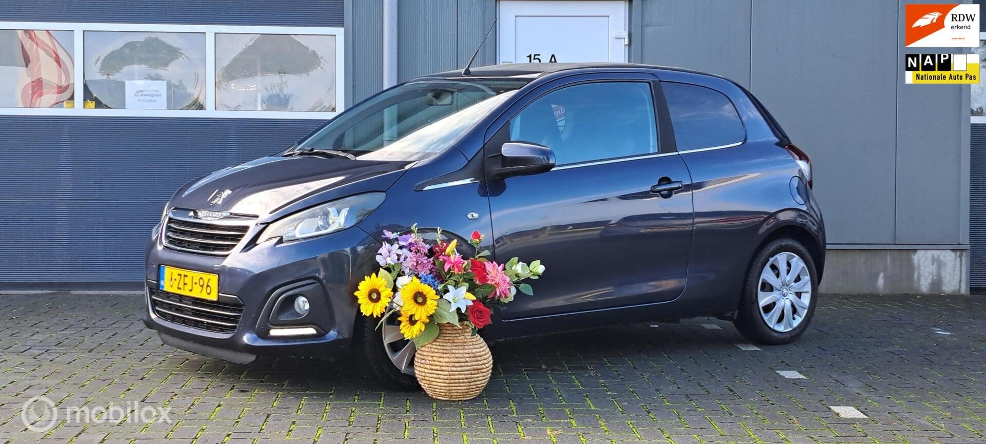 Peugeot 108 1.0 VTi Active, Auto's, Voorwielaandrijving, Euro 5, Gebruikt, Origineel Nederlands