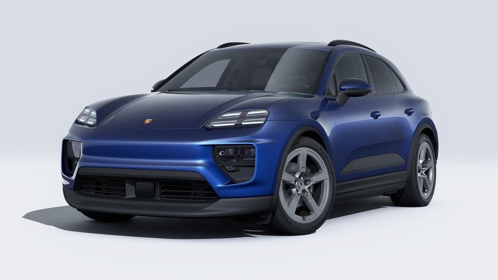 Porsche Macan, Gebruikt, Blauw, 340 pk, Vierwielaandrijving