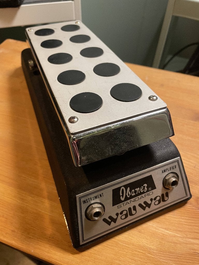 Ibanez Wau Wau standard vintage wah effect, Ophalen of Verzenden, Gebruikt