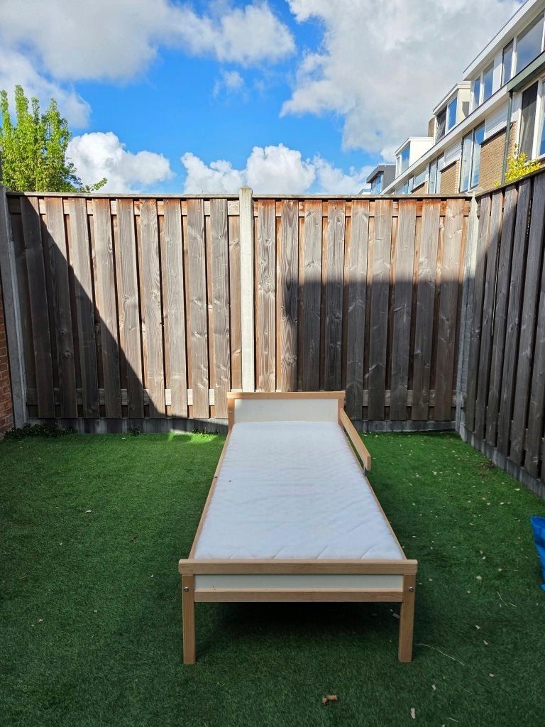 IKEA SNIGLAR met matras, Ophalen, 70 tot 85 cm, Zo goed als nieuw, Matras