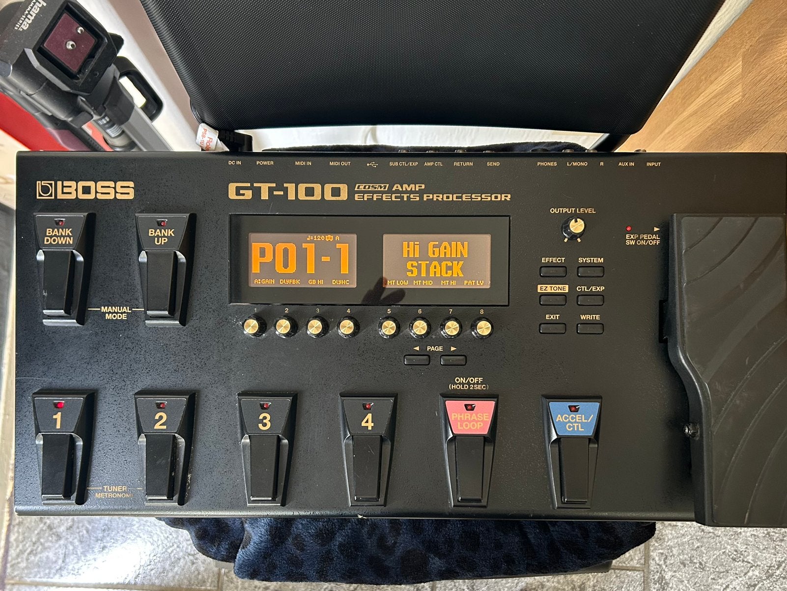 BOSS GT-100, Muziek en Instrumenten, Effecten, Ophalen, Gebruikt, Multi-effect
